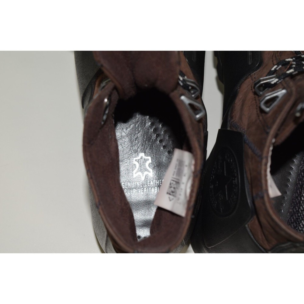 Converse Women's 10 Men's Size 8 Chuck Taylor Storm Boots Brown Black - Picture 10 of 11